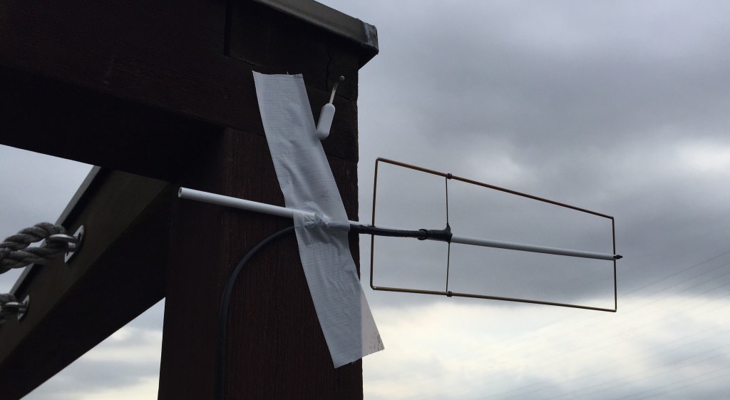 使用風景です。養生テープで仮止めしています。